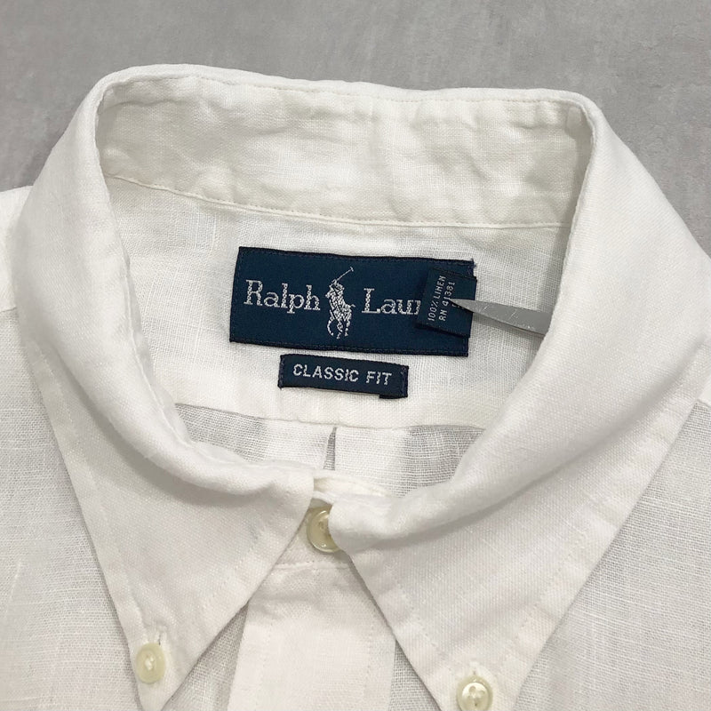 Polo Ralph Lauren Linen Shirt (XL/TALL)