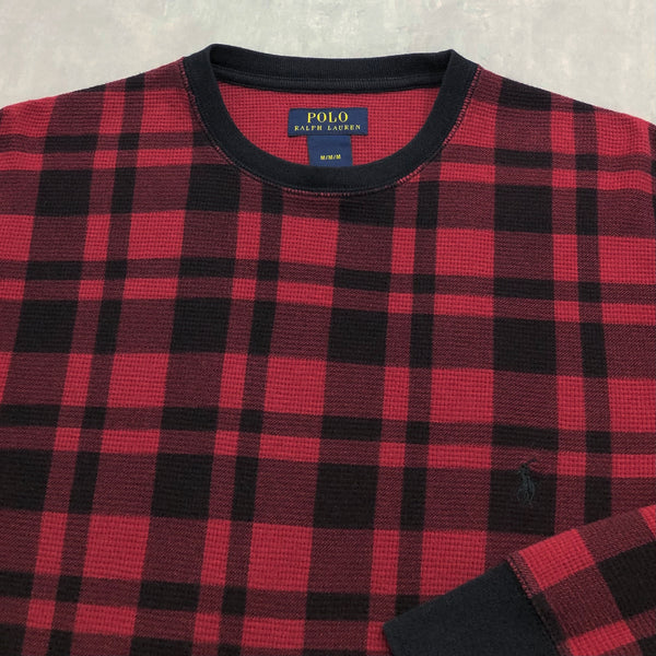 Polo Ralph Lauren Mini Waffle T-Shirt Long Sleeved (M)