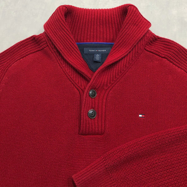 Tommy Hilfiger Shawl Knit Sweater (XL)