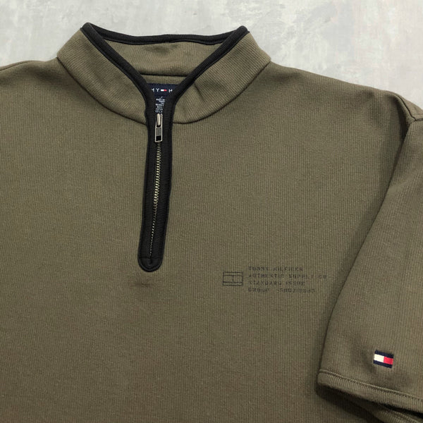 Tommy Hilfiger Fleeced Quarter Zip (L/BIG)