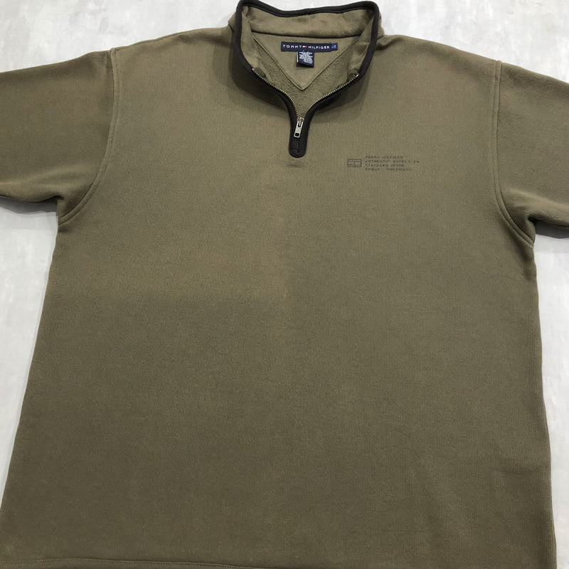 Tommy Hilfiger Fleeced Quarter Zip (L/BIG)