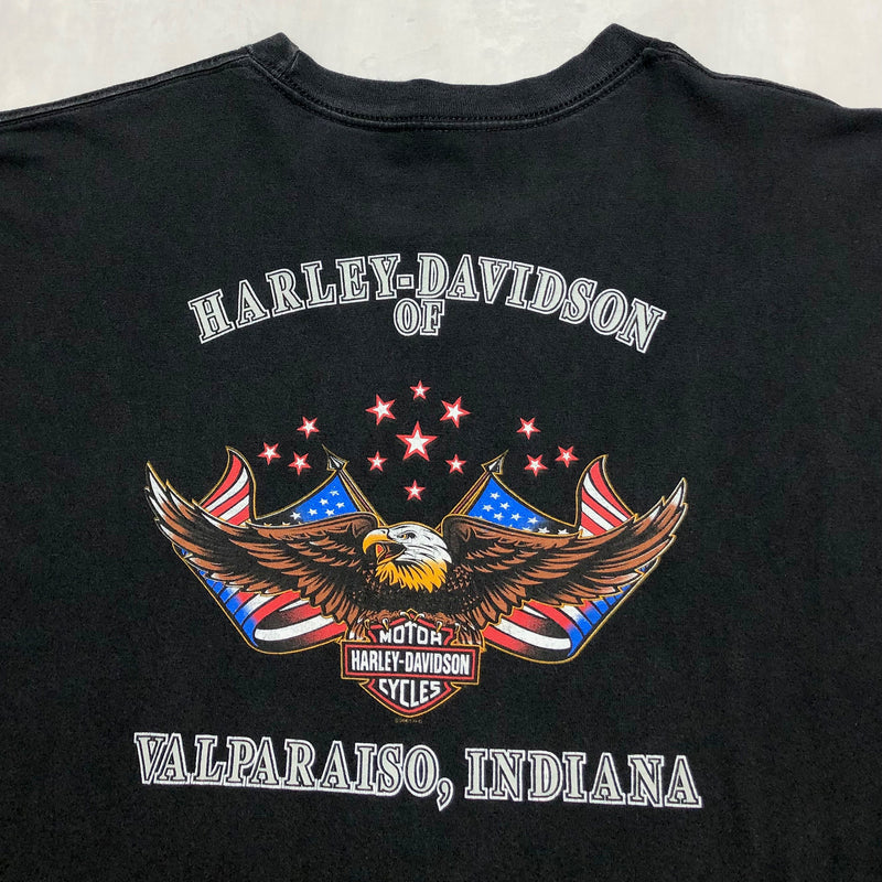 Harley Davidson T-Shirt Valparaiso Indiana USA (2XL)