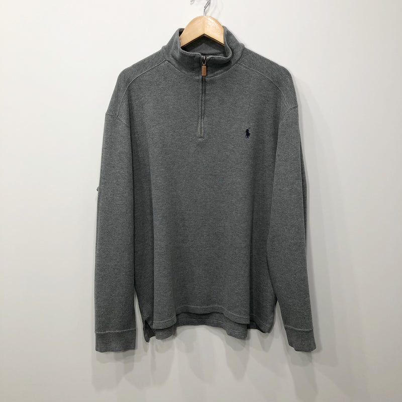 Polo Ralph Lauren Knit Quarter Zip (L/BIG/SHORT)