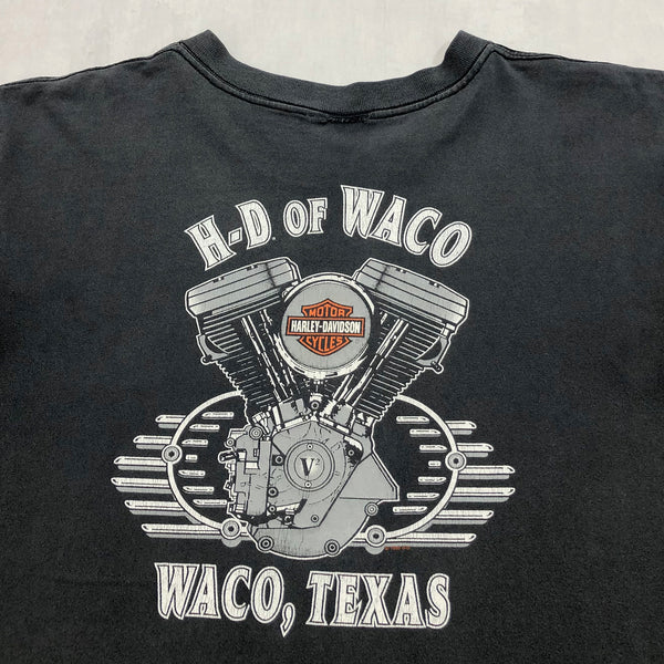 Harley Davidson T-Shirt 1995-6 Waco Texas (L)