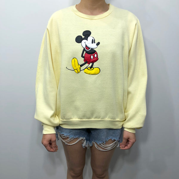 Vintage Disney Sweatshirt Mickey USA(W/M)