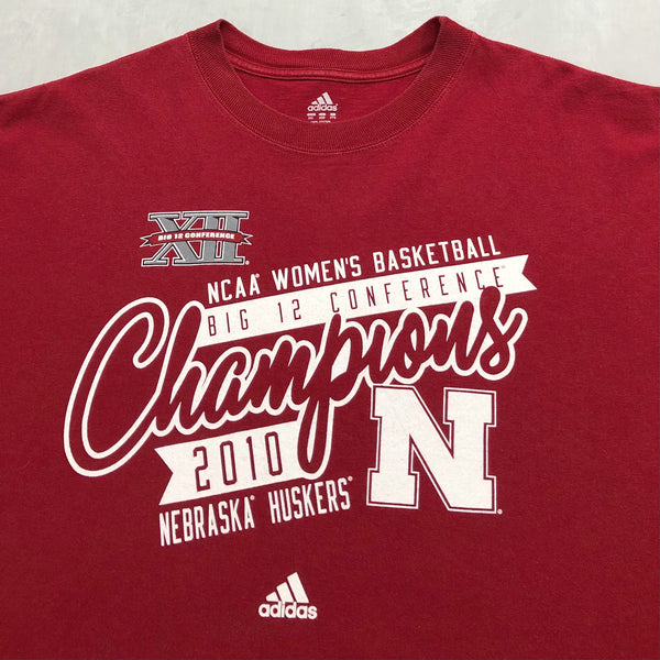 Adidas T-Shirt Nebraska-Lincoln Uni Huskers (3XL)