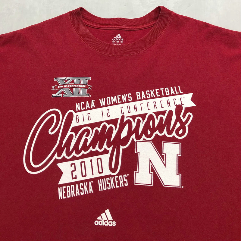 Adidas T-Shirt Nebraska-Lincoln Uni Huskers (3XL)