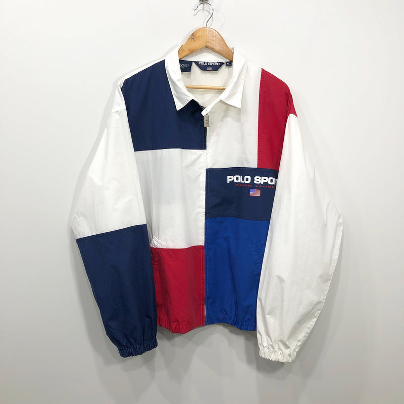 Vintage Polo Sport Ralph Lauren Cotton Jacket (2XL/BIG/SHORT)
