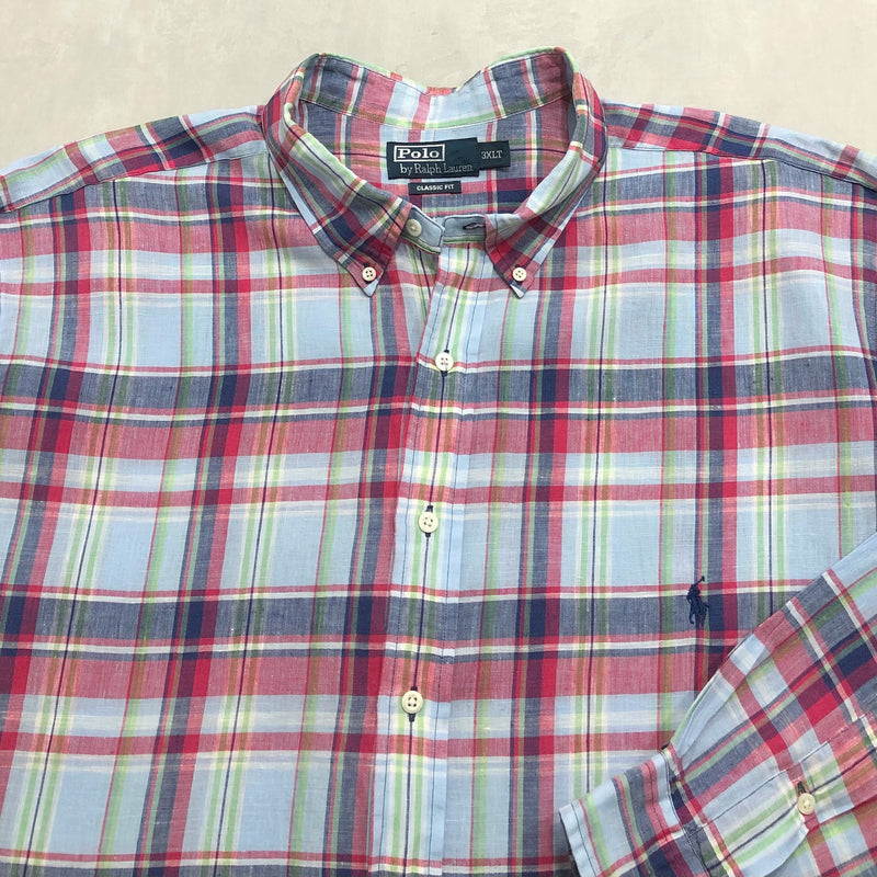 Polo Ralph Lauren Linen Shirt (4XL/TALL)