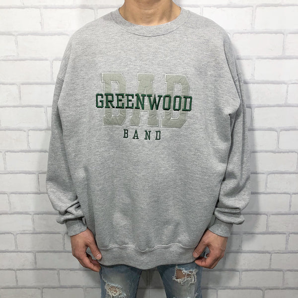Vintage Lee Fleeced Sweatshirt Greenwood Band (L-XL)