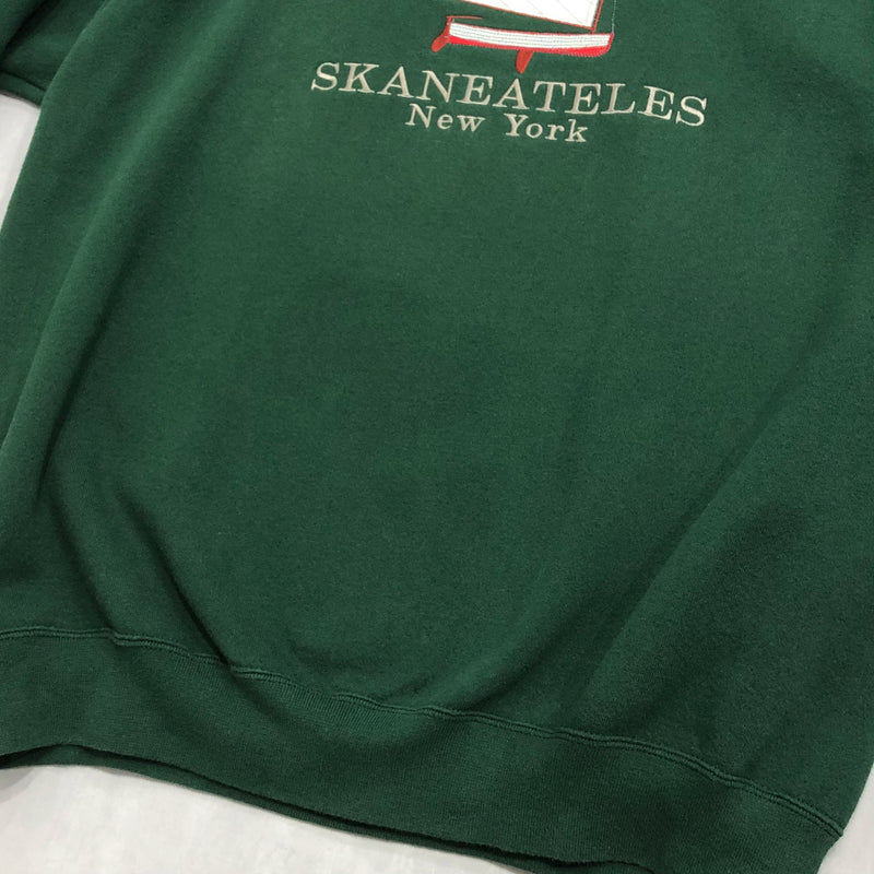 Vintage Fleeced Sweatshirt Skaneateles New York USA (XL)