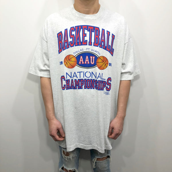 Vintage T-Shirt 1995 Amateur Athletic Association Basketball USA (2XL)