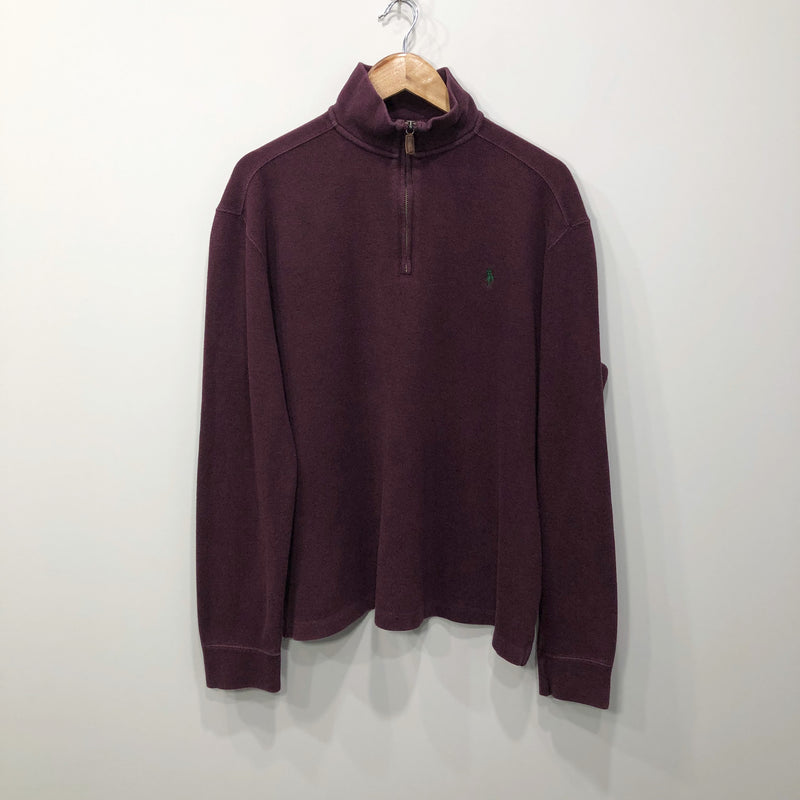 Polo Ralph Lauren Knit Quarter Zip (L/BIG/SHORT)