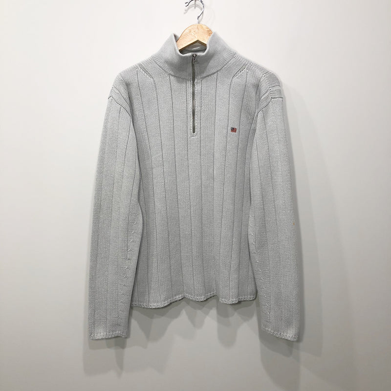 Polo Jeans Co Ralph Lauren Heavy Knit Quarter Zip (L/SHORT)