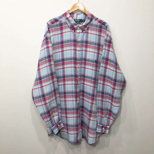 Polo Ralph Lauren Linen Shirt (4XL/TALL)