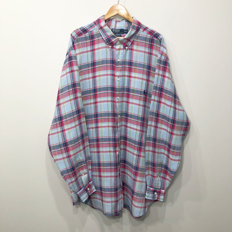 Polo Ralph Lauren Linen Shirt (4XL/TALL)