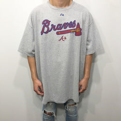 Majestic T-Shirt MLB Atlanta Braves (2XL/TALL)
