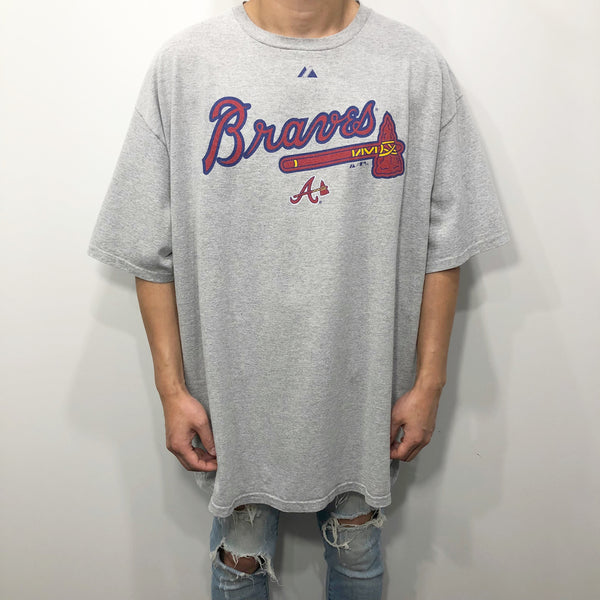 Majestic T-Shirt MLB Atlanta Braves (2XL/TALL)