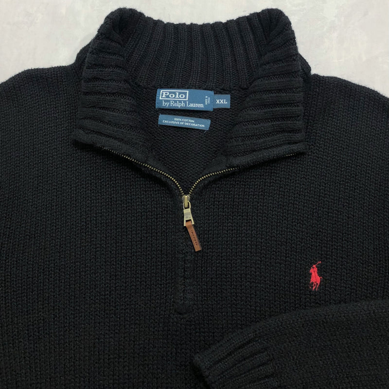 Polo Ralph Lauren Heavy Knit Quarter Zip (2XL)