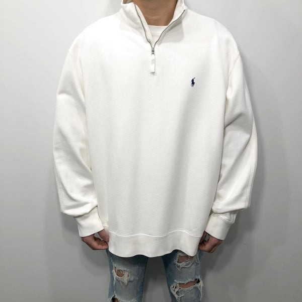 Polo Ralph Lauren Fleeced Quarter Zip Sweatshirt (XL)