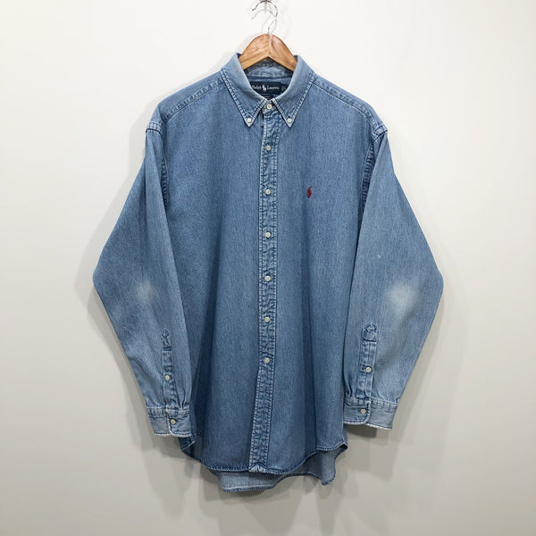 Polo Ralph Lauren Denim Shirt (L/BIG/TALL)