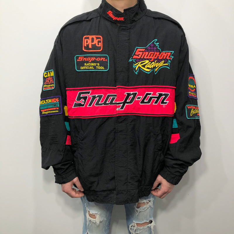 Vintage snap on discount jacket