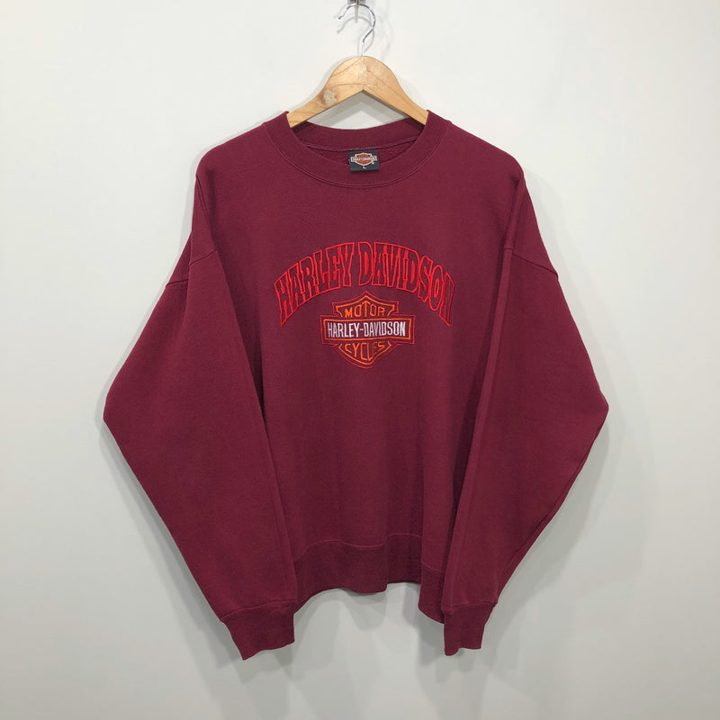 Harley Davidson Sweatshirt USA (L/SHORT)