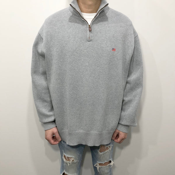 Vintage Polo Jeans Co Ralph Lauren Knit Quarter Zip (2XL)