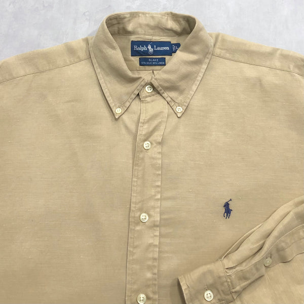 Polo Ralph Lauren Slik Linen Shirt (XL)