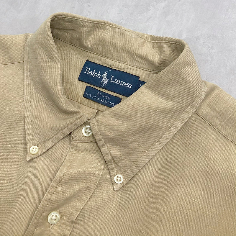 Polo Ralph Lauren Slik Linen Shirt (XL)