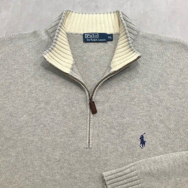 Polo Ralph Lauren Knit Quarter Zip (XL/SHORT)
