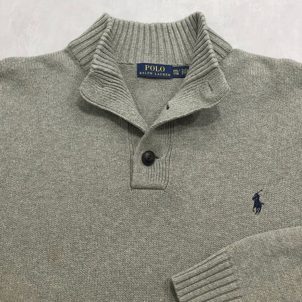 Polo Ralph Lauren Knit Button Pullover (2XL/SHORT)