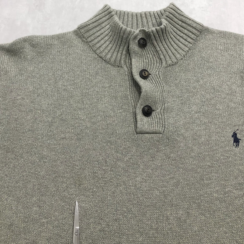 Polo Ralph Lauren Knit Button Pullover (2XL/SHORT)