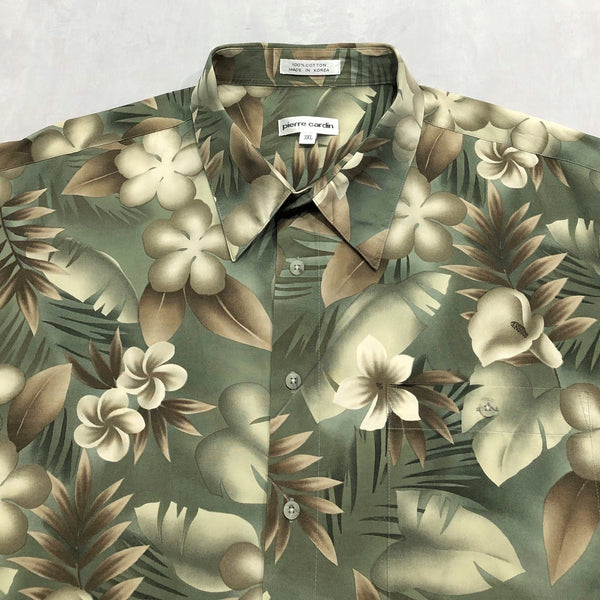 Vintage Pierre Cardin Hawaiian Cotton Shirt (3XL)