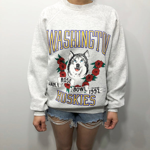 Vintage Hanes Sweatshirt 1992 Washington Uni Huskies USA (W/M)