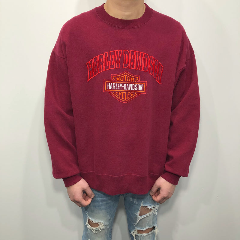 Harley Davidson Sweatshirt USA (L/SHORT)