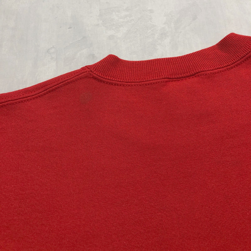 Vintage Russell Fleeced Sweatshirt Georgia Uni Bulldogs USA (L/SHORT)
