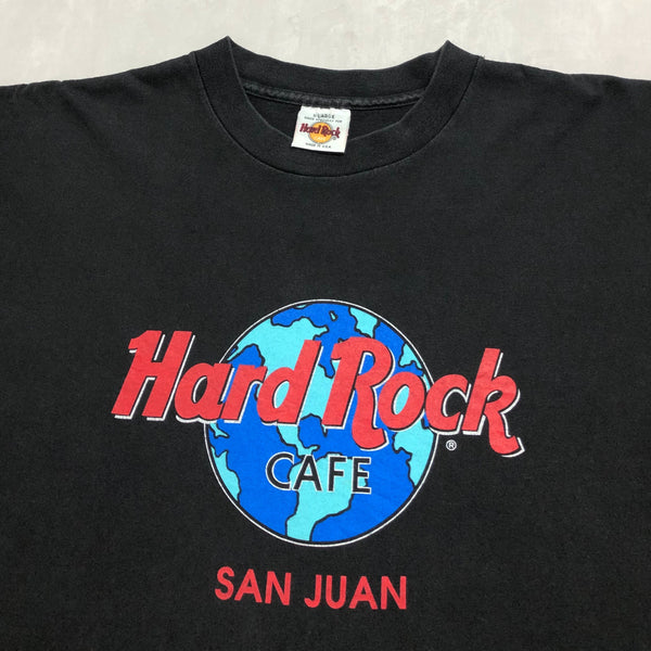 Vintage Hard Rock Cafe T-Shirt San Juan Puerto Rico USA (XL)