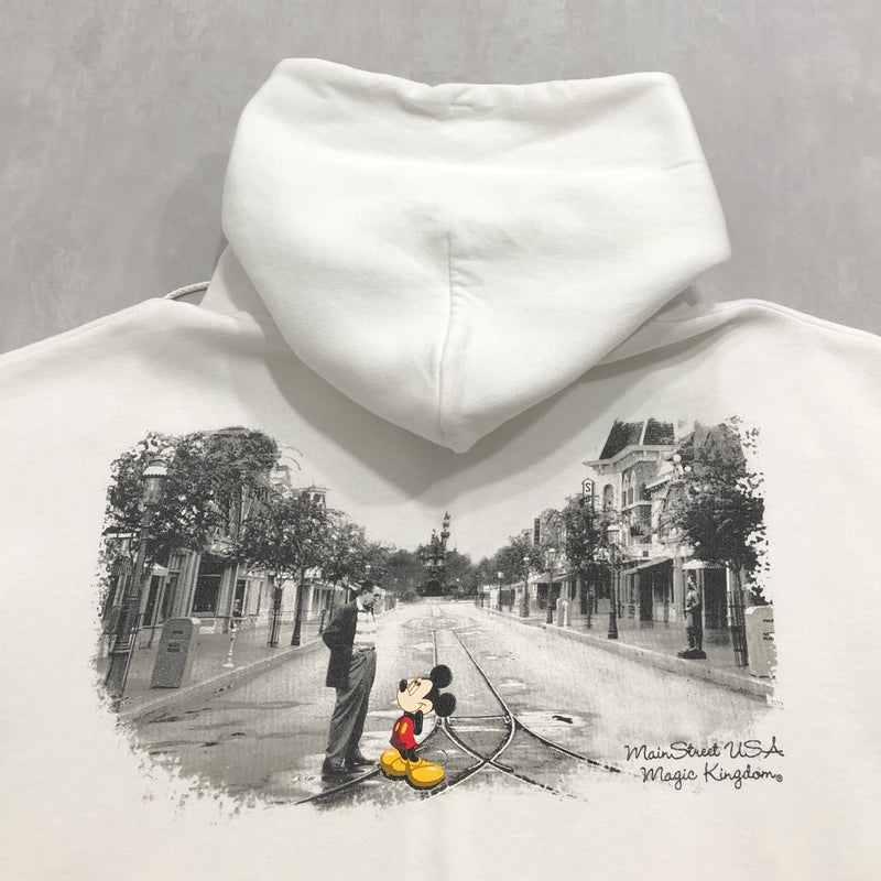 Disney Fleeced Hoodie Zip Mickey (L/BIG)