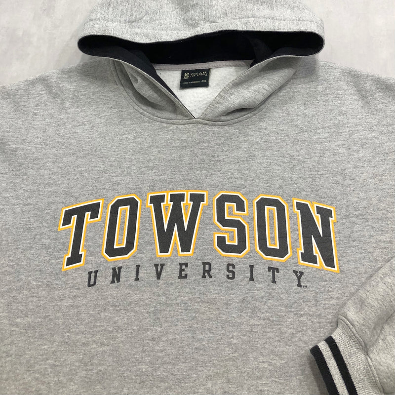 Gear Fleeced Hoodie Towson Uni (2XL/SHORT)