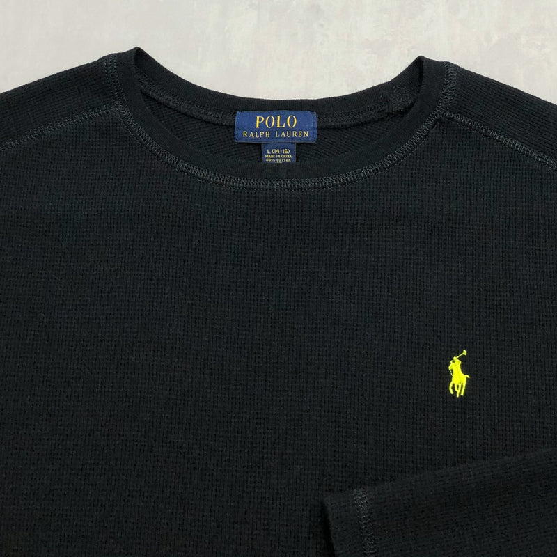 Polo Ralph Lauren Mini Waffle T-Shirt Long Sleeved (W/M)