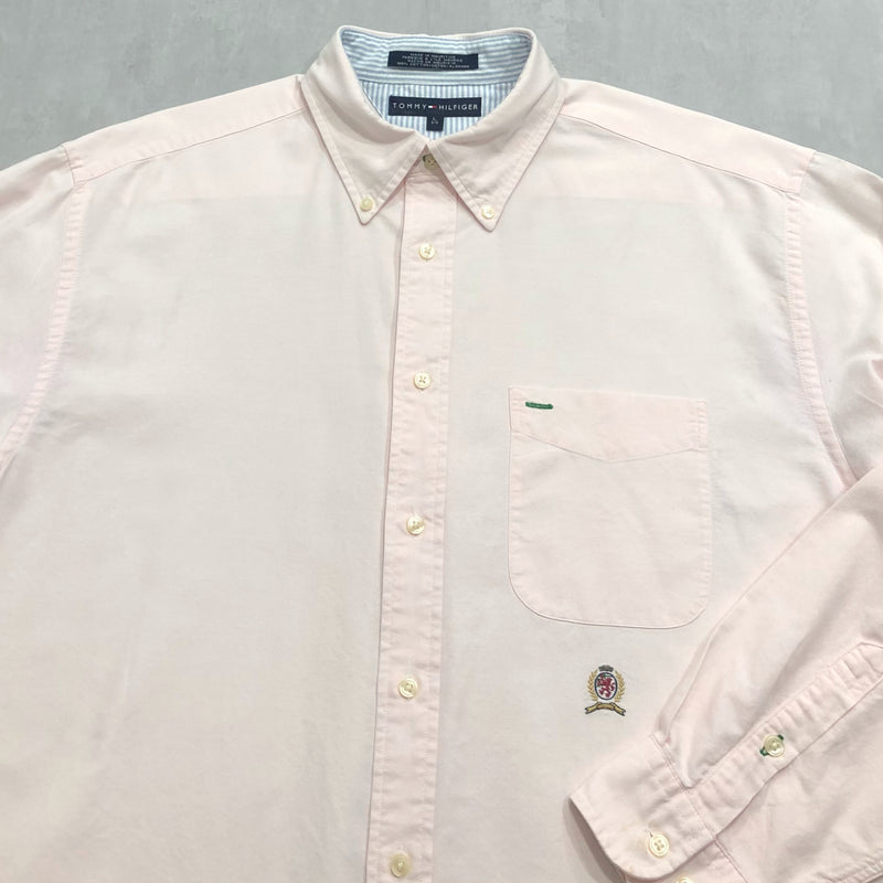 Tommy Hilfiger Shirt Lion Crest Logo (L/BIG/TALL)