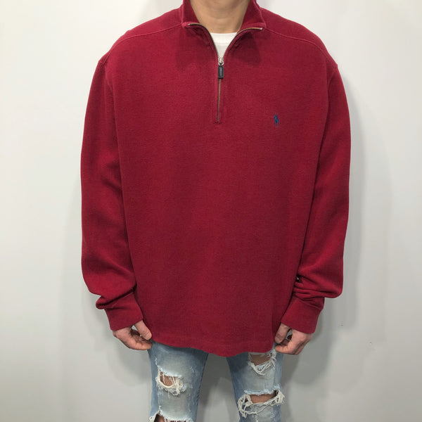 Polo Ralph Lauren Knit Quarter Zip (L)