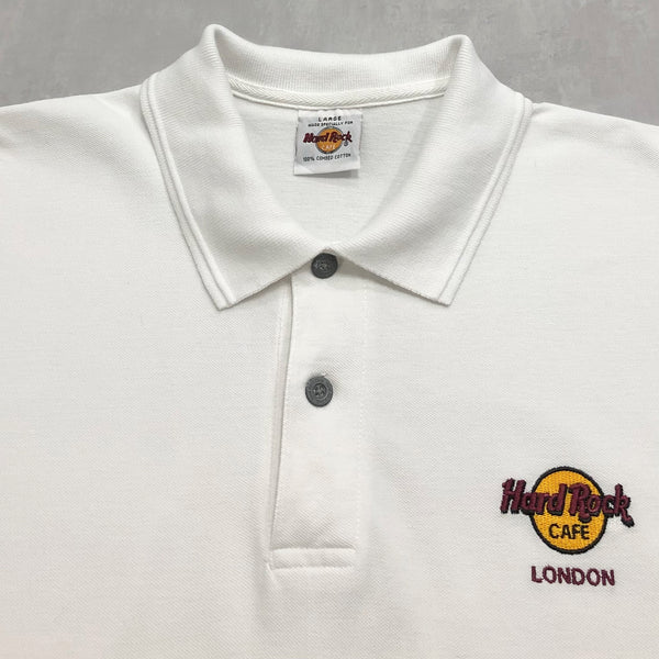 Vintage Hard Rock Cafe Polo Shirt London (L/TALL)