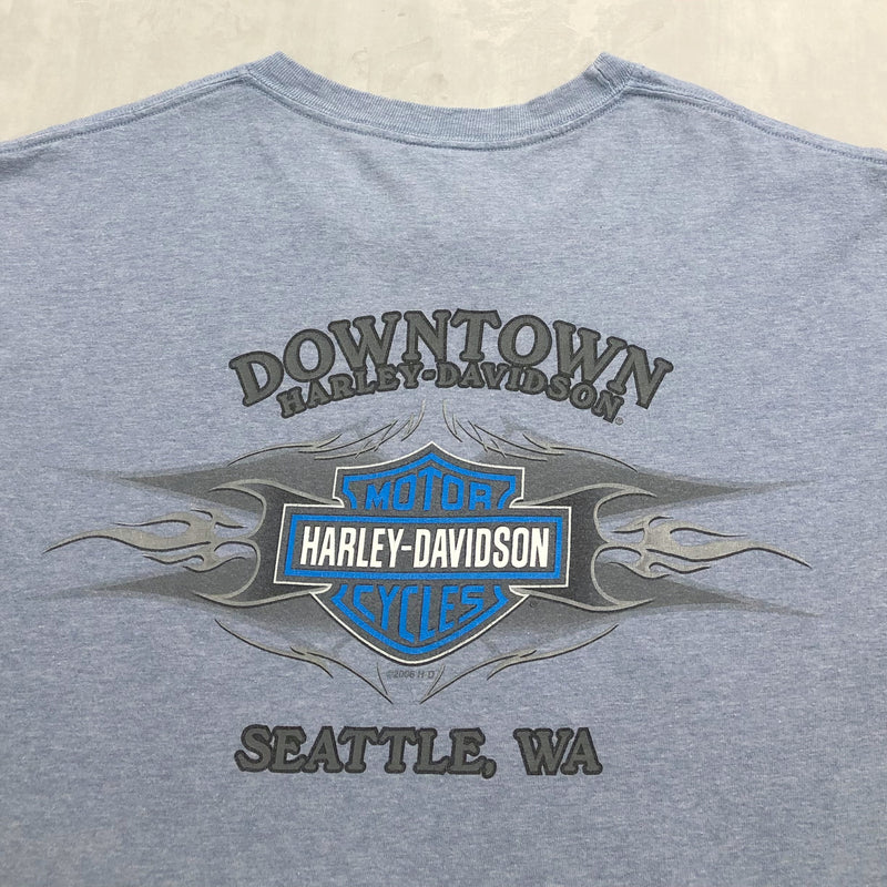 Harley Davidson T-Shirt Seattle Washington USA (XL)