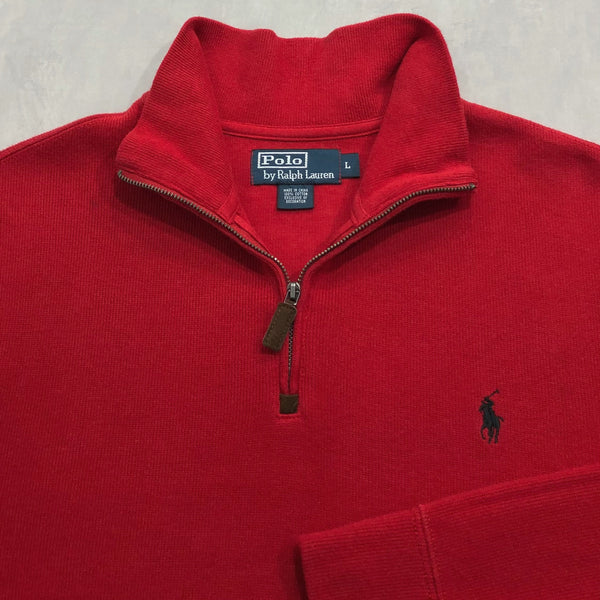 Polo Ralph Lauren Knit Quarter Zip (L)