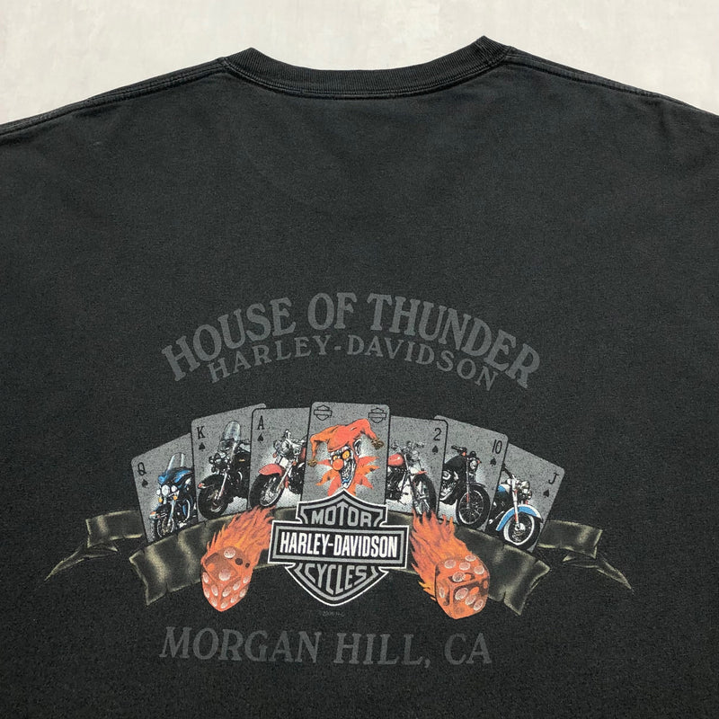 Harley Davidson T-Shirt Morgan Hill California USA (2XL/TALL)