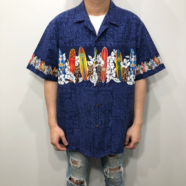 Vintage RJC Hawaiian Cotton Shirt USA (L)