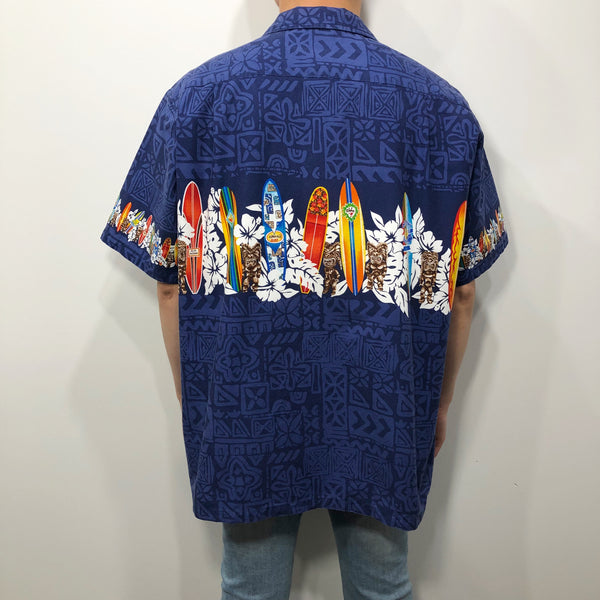 Vintage RJC Hawaiian Cotton Shirt USA (L)