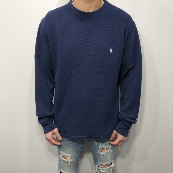 Polo Ralph Lauren Mini Waffle T-Shirt Long Sleeved (M)